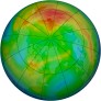 Arctic Ozone 1993-02-25